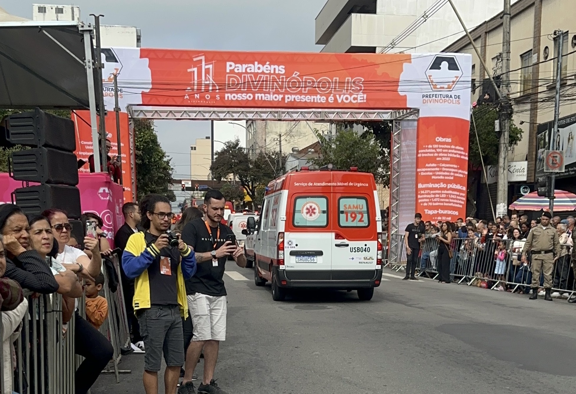 Cis Urg Oeste Samu Presente No Anivers Rio De Divin Polis