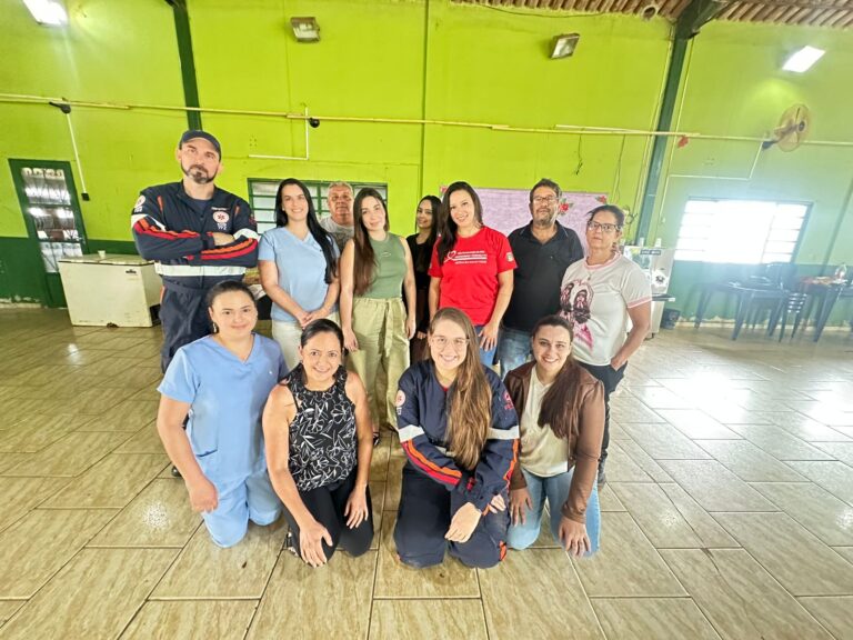 Profissionais de saúde de Medeiros recebem treinamento sobre traumas