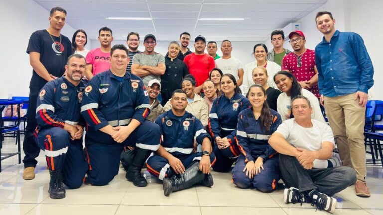 Consórcio realiza TBI para novos colaboradores do SAMU