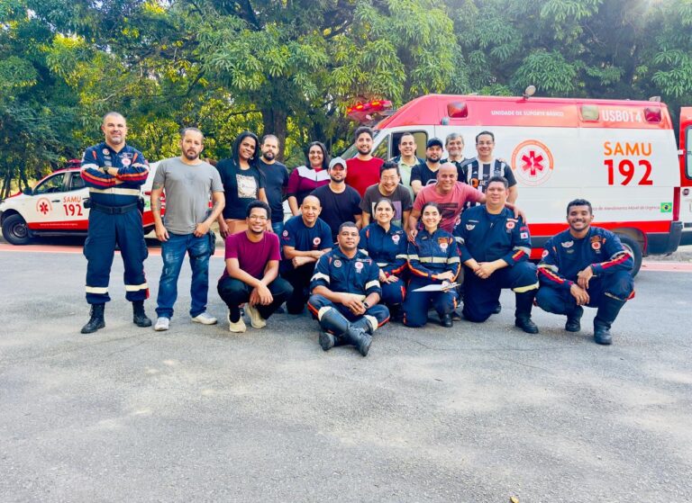 Novos profissionais do SAMU realizam TBI em Divinópolis
