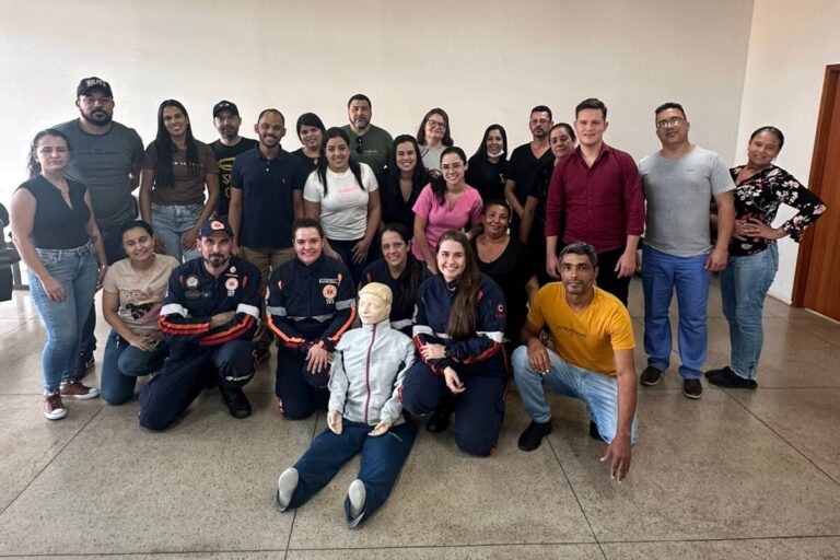 Profissionais de saúde de Mário campos recebem amplo treinamento do CIS-URG Oeste