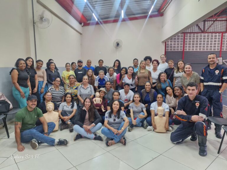 Policlínica de São Joaquim de Bicas recebe treinamento em primeiros socorros