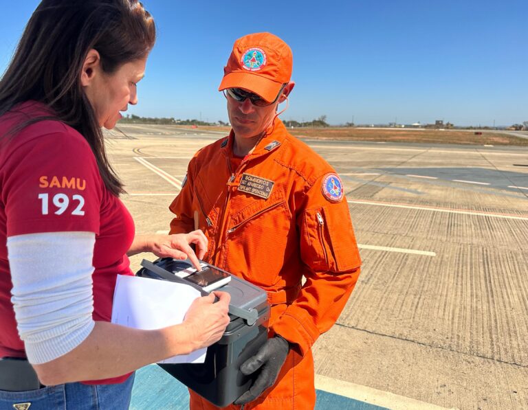 Trabalho integrado para salvar vidas