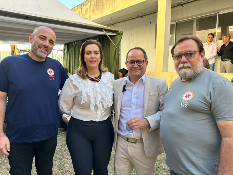 CIS-URG Oeste participa do lançamento da Pedra do Fundamental do Centro de Hemodiálise de Lagoa da Prata