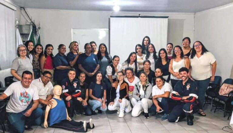 Servidores municipais de Bom Despacho participam de curso de Primeiros Socorros