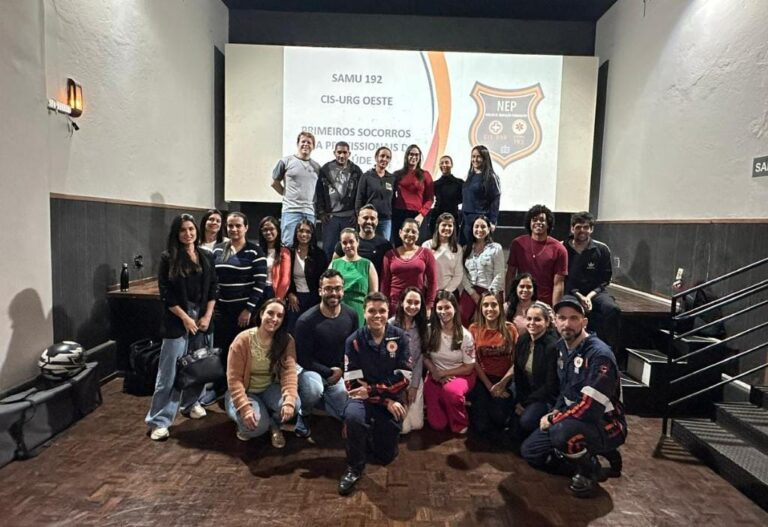 Servidores municipais de Pará de Minas participam de curso de Primeiros Socorros