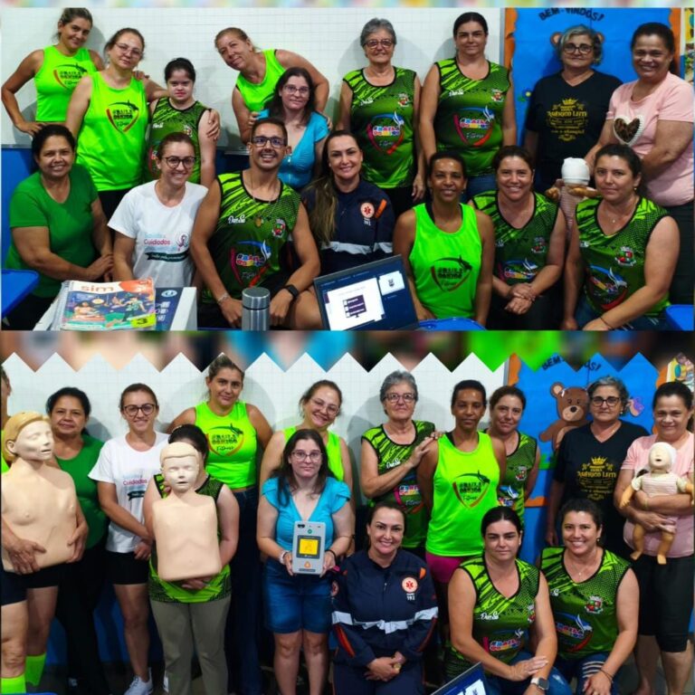 Alunos de academia em Carmópolis de Minas recebem treinamento em Primeiros Socorros