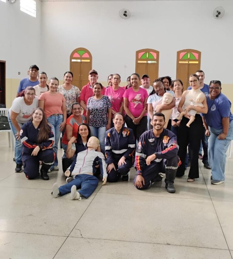 Colaboradores da Prefeitura de Santo Antônio do Amparo recebem treinamento em Primeiros Socorros pelo CIS-URG Oeste