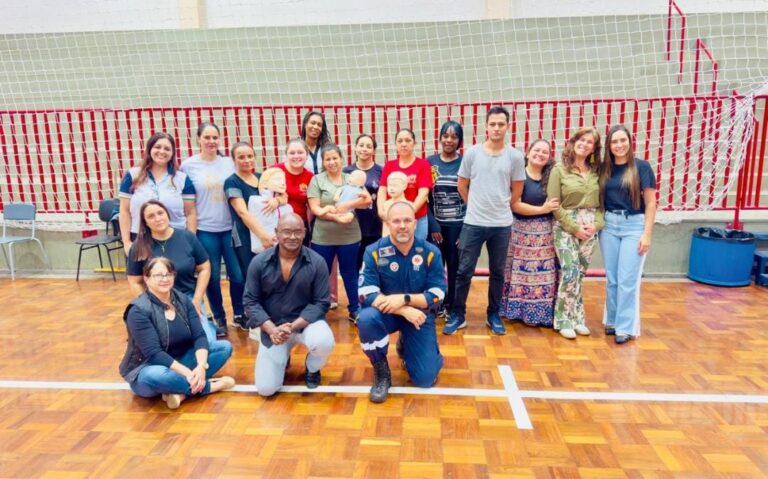 CIS-URG Oeste realiza capacitação em Primeiros Socorros para servidores da Prefeitura de Itaguara